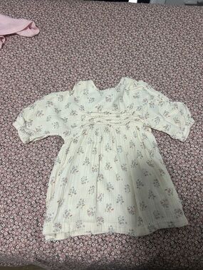 Zara Ivory Floral Dress size 3t